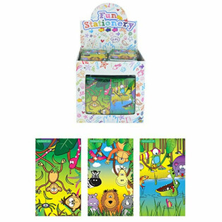 Carnets 'Animaux de la Jungle' en Présentoir (168 pièces)