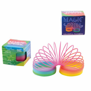 RESSORT MAGIQUE RAINBOW MAGIX / ONDAMANIA EN BOÎTE Ø7,5 CM (12 pcs)