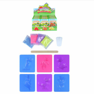 Kit de Loisirs Créatifs Crée Ton Dinosaure - Présentoir (12 pcs)