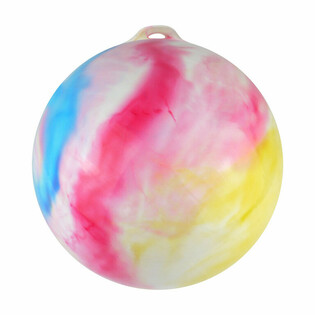 Balle Marbrée Colorée Ø 25 cm avec Crochet (12 pièces)