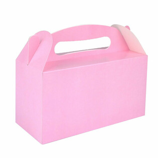 Boîte Repas - Rose Bébé - 23x9.5x18 Cm (12 pcs)