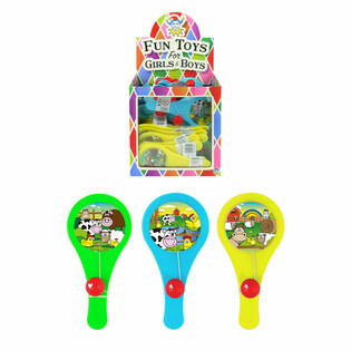 Jeu de Raquette : Animaux de la Ferme - Présentoir (96 pcs)