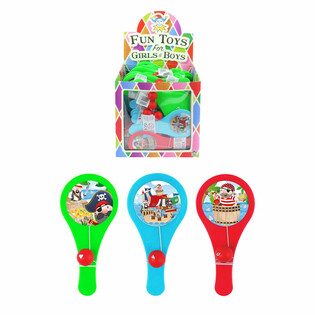 Jeu de Paddle Bat Pirate - En Présentoir (96 pièces)
