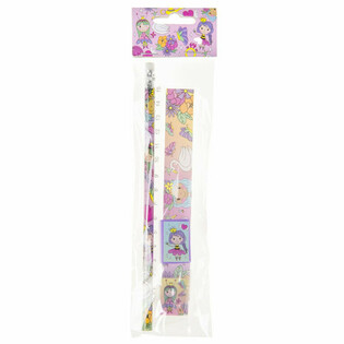Kit de dessin Princesse 4 pi&egrave;ces (24 pi&egrave;ces)
