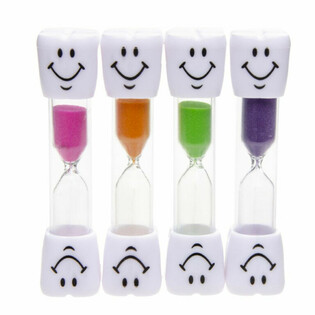 Sablier de brossage de dents - 3 minutes - Forme dent (50 pièces)