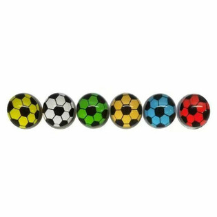 Mix de Balles Rebondissantes Football - Ø 3,2 cm (50 pcs)