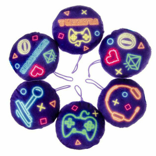 Peluche Gamer Ronde | Diamètre : 10 cm (48 pièces)