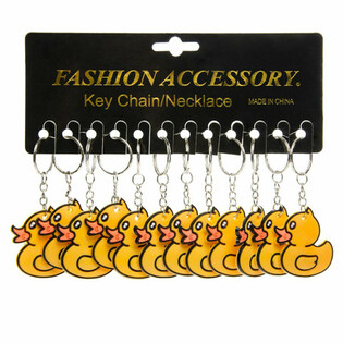 Porte-clés Canard Jaune (48 pièces)