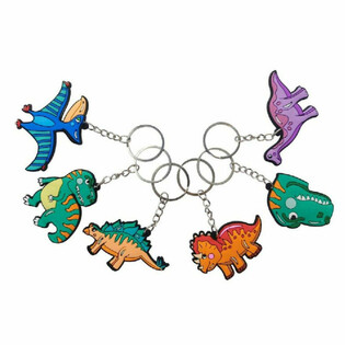 Présentoir de Porte-clés Dinosaures (48 pièces)