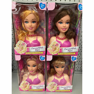 Tête à Coiffer BEAUTIFUL GIRL S (Lot de 2)