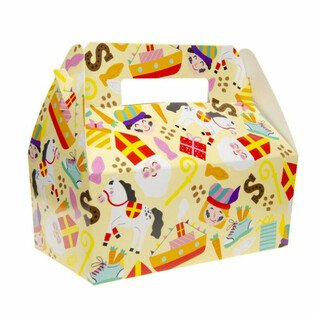 BOÎTE MENU SINTERKLAAS - 22.5 x 12 x 9.5 cm (24 pcs)