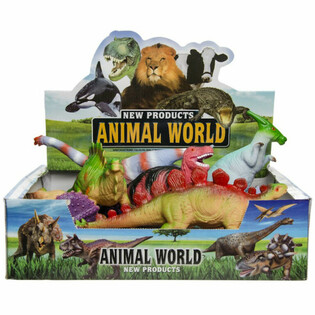 Monde des Dinosaures : Grandes Figurines de Dino - Mix en Présentoir (12 pcs)
