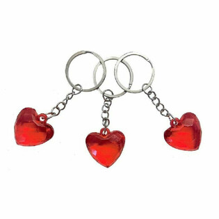 Lot de Porte-clés Cœur (48 Pièces)