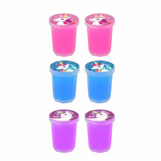 Pots de Slime Licorne - Petits Modèles (6 pcs)