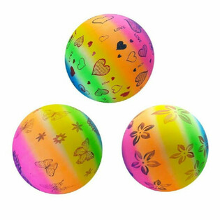 BALLON DE PLAGE - FILLES - DESIGN MIXTE Ø23 Cm (10 pcs)