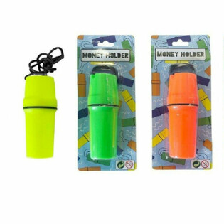 Tube à Argent sur Carte - Couleurs Mix (12 pièces)