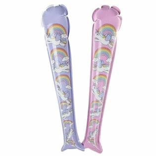 Massue Licorne Auto-Gonflable - 49x13cm - Présentoir (48 pcs)