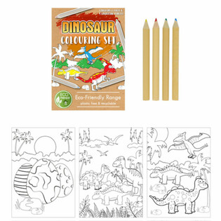 Set de Dessin Dinosaure ECO FRIENDLY (25 pièces)