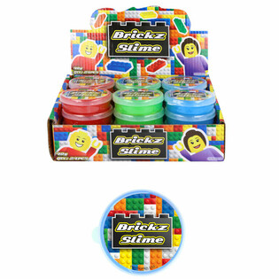 BRICKS BOUWSTENEN SLIJM EN PRÉSENTOIR (24 pcs)
