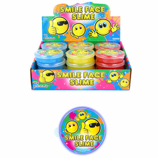 Slime Smiley en Présentoir (24 pcs)