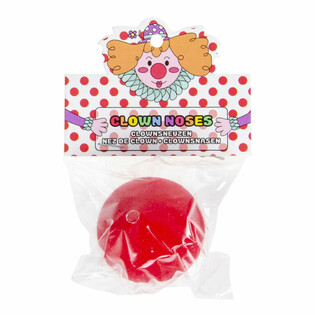 Nez de Clown en Mousse Rouge (48 pièces)