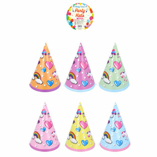 Mix de Chapeaux de Fête Licorne (120 pcs)