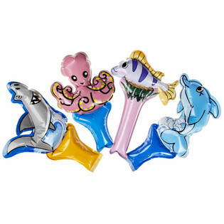 Ballons à Main Animaux Marins Auto-Gonflables (48 pièces)