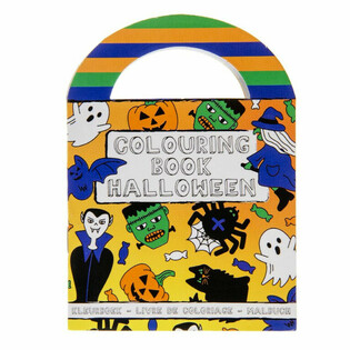 Petits Livrets de Coloriage Halloween avec Autocollants (48 Pièces)