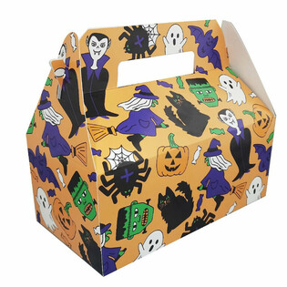 Boîte Menu Halloween - 22,5 x 12 x 9,5 cm (24 pcs)
