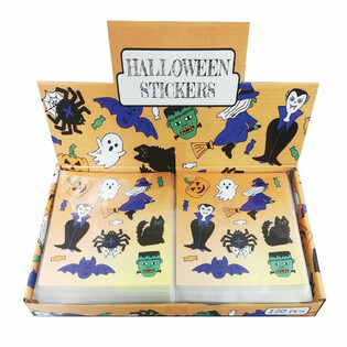 AUTOCOLLANTS FUN - MODÈLE : HALLOWEEN (120 pcs)