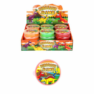 SLIME DINOSAURE EN PRÉSENTOIR (24 pcs)