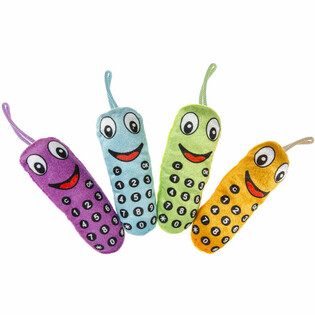 TÉLÉPHONE GSM JOYEUX EN PELUCHE (24 pces.)