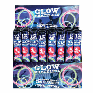 Bracelets Lumineux Glow - Présentoir