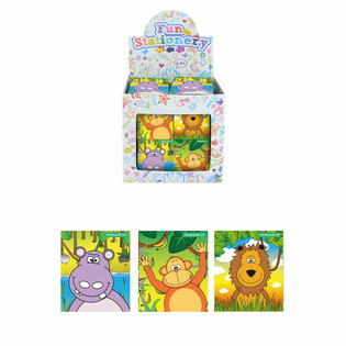 Carnets de Notes 'Animaux de la Jungle' en Présentoir (480 pcs)
