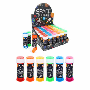 Bulles de Savon Espace avec Jeu de Patience - Présentoir 50ml (36 pcs)