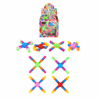 Fidget Spinner Flexible - En Présentoir (24 pcs)