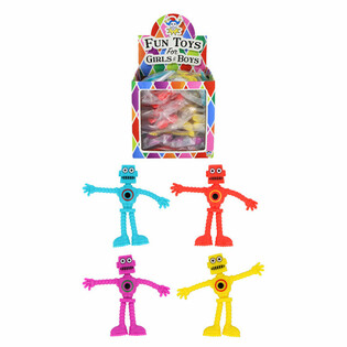 ROBOTS ARTICULÉS - EN PRÉSENTOIR (48 pcs)