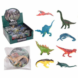ANIMAL WORLD - FIGURINES DE DINOSAURES EN PRÉSENTOIR (36 pcs)