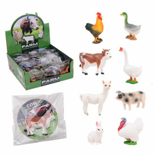 ANIMAL WORLD - Animaux de la Ferme en Présentoir (36 pcs)