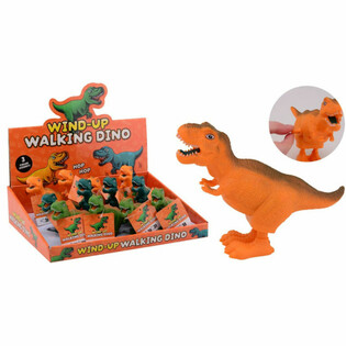 Dinosaure T-Rex &agrave; Remonter en Pr&eacute;sentoir (12 pi&egrave;ces)
