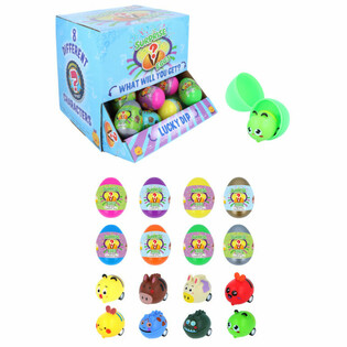 Présentoir d'Œufs Surprise Animaux de la Ferme à Friction (48 pcs)
