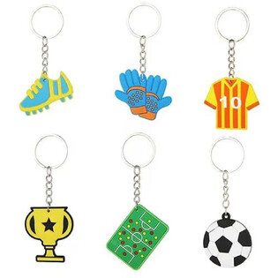 Mix Porte-clés Ballon de Football (48 pcs)