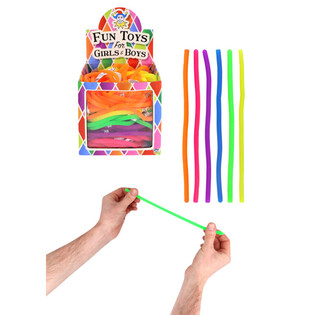 Cordons Extensibles Stretchy Strings - Couleurs Variées - En Présentoir (144 pcs)