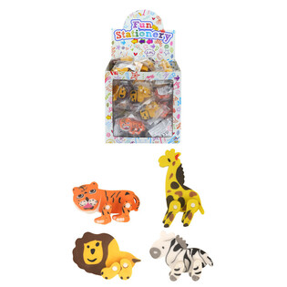 GOMMES ANIMAUX DE LA JUNGLE EN PRÉSENTOIR (84 pcs.)