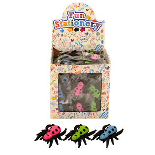 GOMMES ARAIGNÉES EN PRÉSENTOIR (84 pcs)