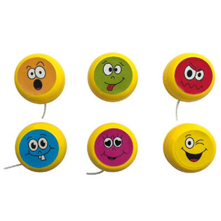 JO-JO - MODÈLE : SMILEY JOYEUX EN PRÉSENTOIR (36 pcs)