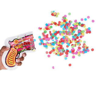 Pistolet à confettis auto-gonflable (100 pcs)