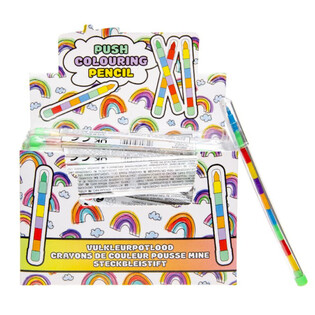 CRAYONS EMPILABLES EN PRÉSENTOIR (72 pcs)
