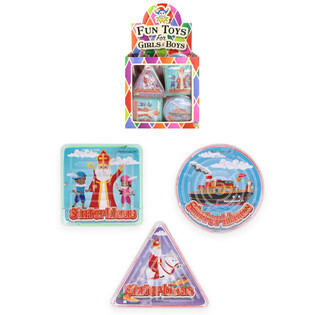 Jeu de Patience Labyrinthe SAINT NICOLAS en Présentoir (96 pcs)
