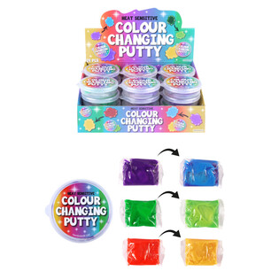 Pâte à Modeler Thermosensible à Changement de Couleur (24 pcs)